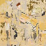 Julie Poulsen, Minnie and Teddy, 2022, acrylic on board