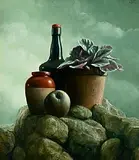 Israel Zohar, Still Life, 2004, oil on canvas