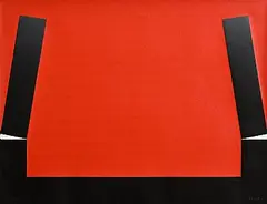 Cecil King, Intrusion, 1974, screenprint- number 15 from an edition of 300