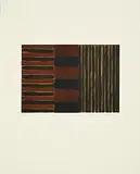 Sean Scully, Heart of Darkness 8, 1992, etching/aquatint on lana royal paper- number 204 from an edition of 300