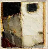 John Shinnors, Scarecrow Portrait I, oil on canvas laid on board