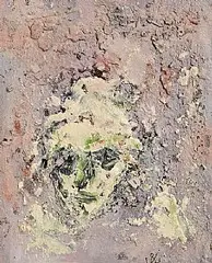 John Kingerlee, Head, 2024, oil on board