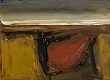Seán McSweeney, Sea Fields, 1994, oil on board