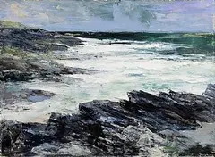 Donald Teskey, Mullaghmore, acrylic on paper