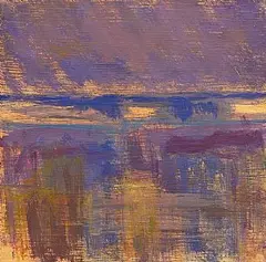 Colin Middleton, Early Morning, oil on board