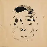 Louis le Brocquy, Head (1969) (Opus W96), watercolour