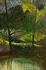 Kenneth Webb, Falling Leaves, oil on canvas