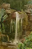 Mildred Anne Butler, A Waterfall, watercolour on paper