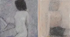 John Shinnors, Dual Aspect, pastel and mixed media