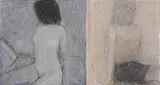 John Shinnors, Dual Aspect, pastel and mixed media