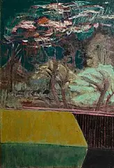 Brian Bourke Hrha Irish, Landscape, 1965, oil on canvas
