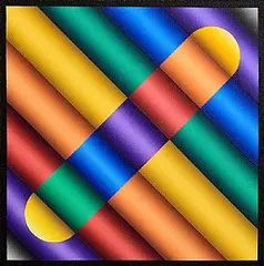 Archetype No. 4 by Francis Tansey, 2001, acrylic on canvas, sold Jul 2026