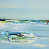 Majella O'Neill Collins, Seas, Sherkin, 2023, oil on canvas