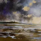 Caroline Canning, Poolbeg, 2015, oil on canvas