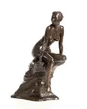 David Williams-Ellis, Lady on a Rock, 1998, bronze - number 1 from an edition of 9