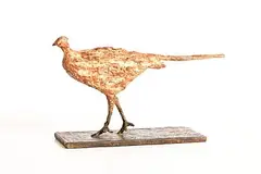 Cheryl Brown, Pheasant, bronze - number 2 from an edition of 6