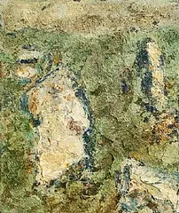Tim Goulding, Standing Stones, 1994, oil on canvas