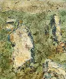 Tim Goulding, Standing Stones, 1994, oil on canvas