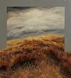 Trevor Geoghegan, Study for High Plains Light V, oil on canvas