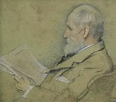 Sarah Cecilia Harrison, The Late Francis Dwyer, Esq., pastel
