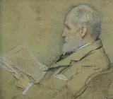 Sarah Cecilia Harrison, The Late Francis Dwyer, Esq., pastel