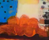 Eamon Coleman, Home of Nocturnal Moth, mixed media on card
