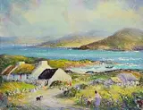 Seamus Coleman, Near Roundstone, Connemara, oil on canvas