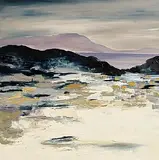 Jennifer Hart, Blue Mountain, oil on canvas