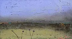 Connemara Landscape by Colin Flack, oil on board, sold Jul 2026