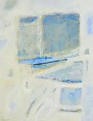 Bridget Flannery, Ardmore Whites, 1993, mixed media on paper