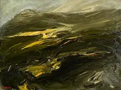 Carol Hodder, Beara Landscape, 1995, oil on canvas