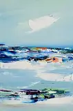 Majella O'Neill Collins, Seas Sherkin, 2026, oil on canvas