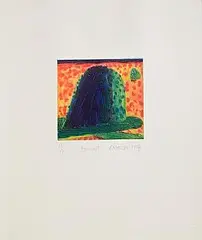 Harvest by William Crozier, 1994, etching/aquatint - number 69 from an edition of 75, sold Jul 2026