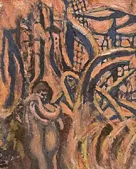 Christy Brown, Fantasy, oil on board