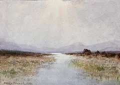 After The Rain, Connemara by William Percy French, 1910, watercolour on paper, sold Jun 2026