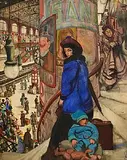 Harry Kernoff, At The Railway Station
