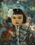 Daniel O'Neill, The Oriental, oil on board