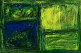 Seán McSweeney, Bogland Fields, 1994, oil on board
