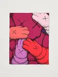 Kaws, Untitled (from the Urge Portfolio), 2020, screenprint in colours on Saunders Waterford paper - artist's proof - number 21 of 50 aside from a numbered edition of 250