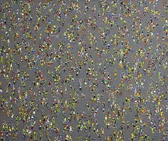 Stephen Forbes, Grey Playground, oil and acrylic on canvas