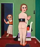 Jack Donovan, The Dressing Room, 2004, oil on board