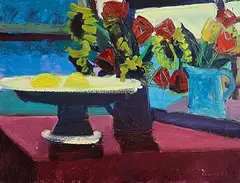 lnnishfree Still Life by Brian Ballard, 1995, oil on canvas, sold Jun 2026