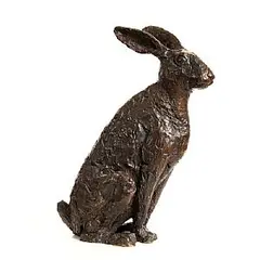 Stephen McKeown, Seated Hare, 2006, bronze - artist's copy - aside from a numbered edition of 6