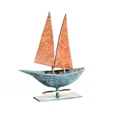 Ray Delaney, Red Sails, 2026, unique bronze