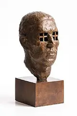 Mark Rode, Head Study, bronze - number 1 from an edition of 5