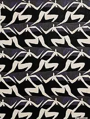 Flight by Louis le Brocquy, hand-printed Irish linen, sold Jun 2026
