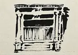 Louis le Brocquy, Dubliners - Davey Byrnes, 1986, lithograph - number 4 from an edition of 35