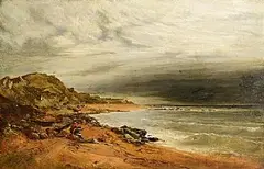 A.W. Williams, A Breezy Day, 1850, oil on canvas