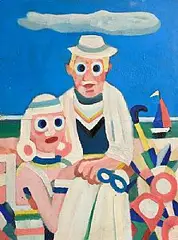Kilkee III by Jack Donovan, 1991, oil on board, sold Jun 2026