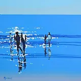 John Morris, Into the Light, oil on board